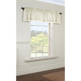 Commonwealth Rhapsody Lined Rod Pocket Valance Flat Window Dressing - 54x15