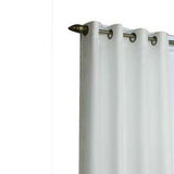 Commonwealth Thermalogic Eight Grommets Rhapsody Thermavoile Lined Curtains - 54"x108" - Ivory