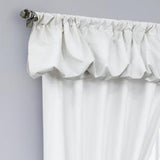 Commonwealth Prescott Rod Pocket Dressing Window Curtain Panel Set - White