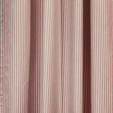 Commonwealth ThermaLogic Ticking Stripe 2-Piece Panel With 2" Header 3" Rod Pocket Side and Bottom Hem - Burgundy