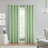 Habitat Harmony Light Filtering Soft and Relaxed Feel in Room Provide Privacy Grommet Curtain Panel Celadon