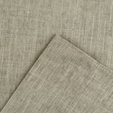 Ellis Curtain Lisa Solid Poly Cotton Duck Fabric Tailored Tiers for Living Rooms and Dining Rooms Mist