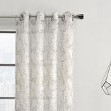 Habitat Jenny Light Filtering Grommet Curtain - Grey