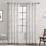 Habitat Jenny Light Filtering Grommet Curtain - Grey