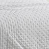 RT Designers Collection Cayla 3 Pieces Washed Pinsonic Lightweight Quilts Set For Bedding Silver