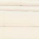 Castle Hill London 410 Thread Count Cotton Sateen Sheet Set Deep Pocket - Ivory