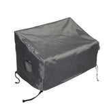 Summerset Shield Titanium 3-Layer Polyester Water Resistant Outdoor Sofa Cover - Dark Grey