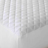 Shavel Micro Flannel Solid Patterned High Quality Luxurious And Comfortable Electric Mattress Pad - White.