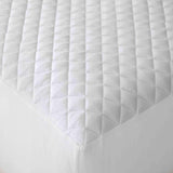 Shavel Micro Flannel Solid Patterned High Quality Luxurious And Comfortable Electric Mattress Pad - White.