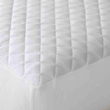 Shavel Micro Flannel Solid Patterned High Quality Luxurious And Comfortable Electric Mattress Pad - White.