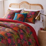 Greenland Home Fashion Jewel Quilt And Sham Bonus Set - Multi