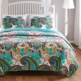 Greenland Home Fashion Nirvana Quilt And Pillow Sham Set - Multi