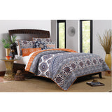 Greenland Home Fashion Medina Quilt Set - 2 - Piece - Saffron