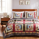 Greenland Home Fashion Colorado Lodge Quilt Set - 2 - Piece - Multi