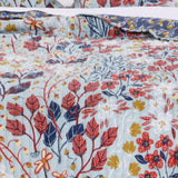 Barefoot Bungalow Perry Floral Print Reversible Perfect Pillow Sham - Multicolor