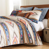 Greenland Home Fashions Cheyenne Luxurious Modern Design Quilt Set Spirit