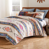 Greenland Home Fashions Cheyenne Luxurious Modern Design Quilt Set Spirit