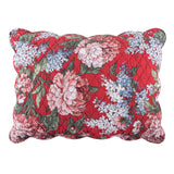 Greenland Home Fashions Millie Luxurious Ultra Soft Pillow Sham Garnet