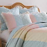 Greenland Home Fashions Tessie Luxurious Ultra Soft Pillow Sham Pastel
