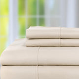 Knightsbridge 1000 Thread Count Herringbone Sateen Sheet Set - Ash