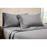 Knightsbridge 1000 Thread Count Herringbone Sateen Sheet Set - Gray