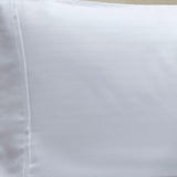 Knightsbridge 1000 Thread Count Herringbone Sateen Sheet Set - White