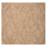 Knightsbridge Arch Bath Rug Cotton Non Skid Back - Natural