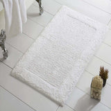 Knightsbridge Naples 220 GSF Non Skid Back Bath Rug 21 x 34 - Light Blue