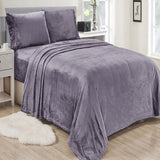 Lavana Microplush Ultra Premium All Season Soft Brushed Sheet Sets Lavander