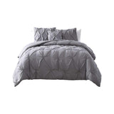 The Nesting Company Spruce 4 Piece Comforter Set - Gray