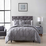 The Nesting Company Spruce 4 Piece Comforter Set - Gray