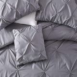 The Nesting Company Spruce 4 Piece Comforter Set - Gray