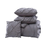 The Nesting Company Spruce 4 Piece Comforter Set - Gray