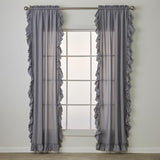 SKL Home By Saturday Knight Ltd Sarah Window Curtain Panel Pair - 2-Pack - Gray