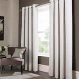 Olivia Gray Anchorage Blackout Grommet Single Curtain Panel - 54x90", White