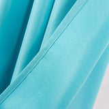 Olivia Gray Gilbert Solid Single Grommet Curtain Panel Pair - Turquoise