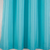 Olivia Gray Gilbert Solid Single Grommet Curtain Panel Pair - Turquoise