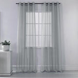 Ramallah Lonnie Grommet Curtain Panel - 54x90