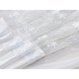 Priscilla Embroidered Panel With Double Valance - RT Designers Collection