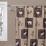 Saturday Knight Ltd Sundance Bathroom High Quality Easily Fit And Ultra Durable Everyday Use Shower Curtain - 70x72", Brown