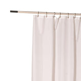 Carnation Home Fashions Nylon Fabric Shower Curtain Liner with Reinforced Header and Metal Grommets - 70x72"