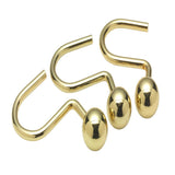 Carnation Home Fashions "Ball" Shower Curtain Hooks - 4x4.5"