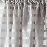 Parkland Windowpane Tailored Fabric Panel - Dove Gray