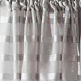 Parkland Windowpane Tailored Fabric Panel - Dove Gray