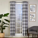 SKL Home By Saturday Knight Ltd Grandin Curtain Panel - Gray/White