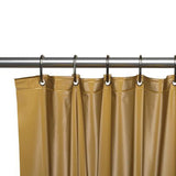 Carnation Home Fashions Hotel Collection, 8 Gauge Vinyl Shower Curtain Liner with Weighted Magnets and Metal Grommets - 72x72"