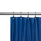 Carnation Home Fashions Hotel Collection, 8 Gauge Vinyl Shower Curtain Liner with Weighted Magnets and Metal Grommets - 72x72"