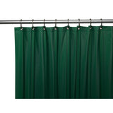 Carnation Home Fashions Hotel Collection, 8 Gauge Vinyl Shower Curtain Liner with Weighted Magnets and Metal Grommets - 72x72"