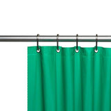 Carnation Home Fashions Hotel Collection, 8 Gauge Vinyl Shower Curtain Liner with Weighted Magnets and Metal Grommets - 72x72"