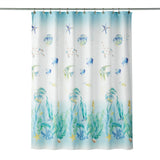 SKL Home Saturday Knight Ltd Ocean Watercolor Shower Curtain - 70x72", Multi